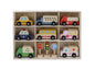 WOODEN BOX TRANSPORTATION & STREET SIGN SET - Bamboo Sprout