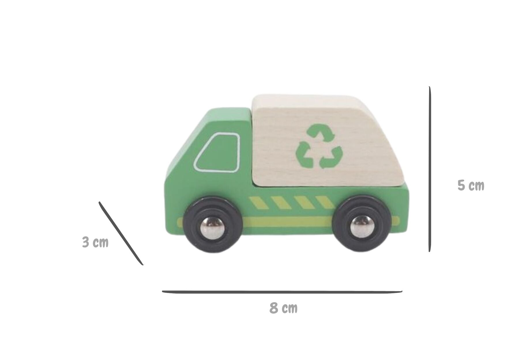 WOODEN BOX TRANSPORTATION & STREET SIGN SET - Bamboo Sprout