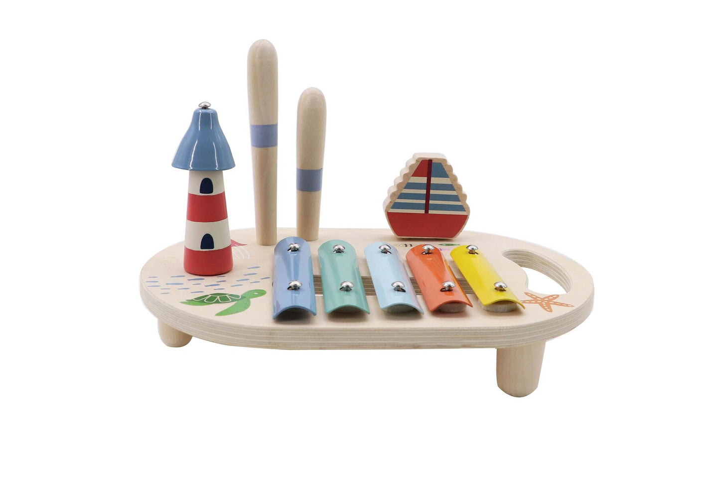 WOODEN OCEAN MUSIC TABLE - Bamboo Sprout