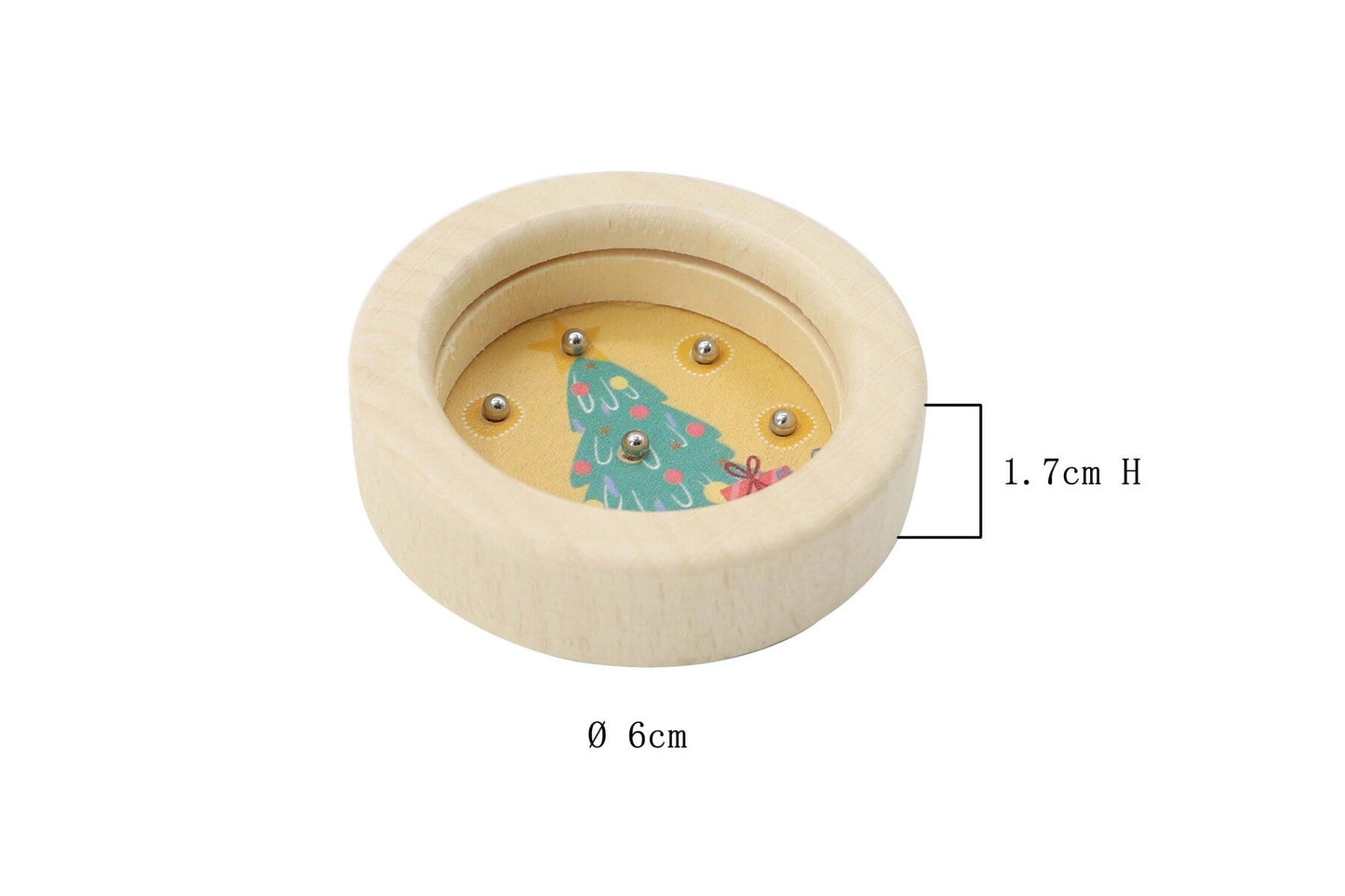 CHRISTMAS BALANCE BALL GAME SET OF 6PCS - Bamboo Sprout