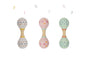 CALM & BREEZY MARACA RATTLE DOUBLE SET OF 3PCS - Bamboo Sprout