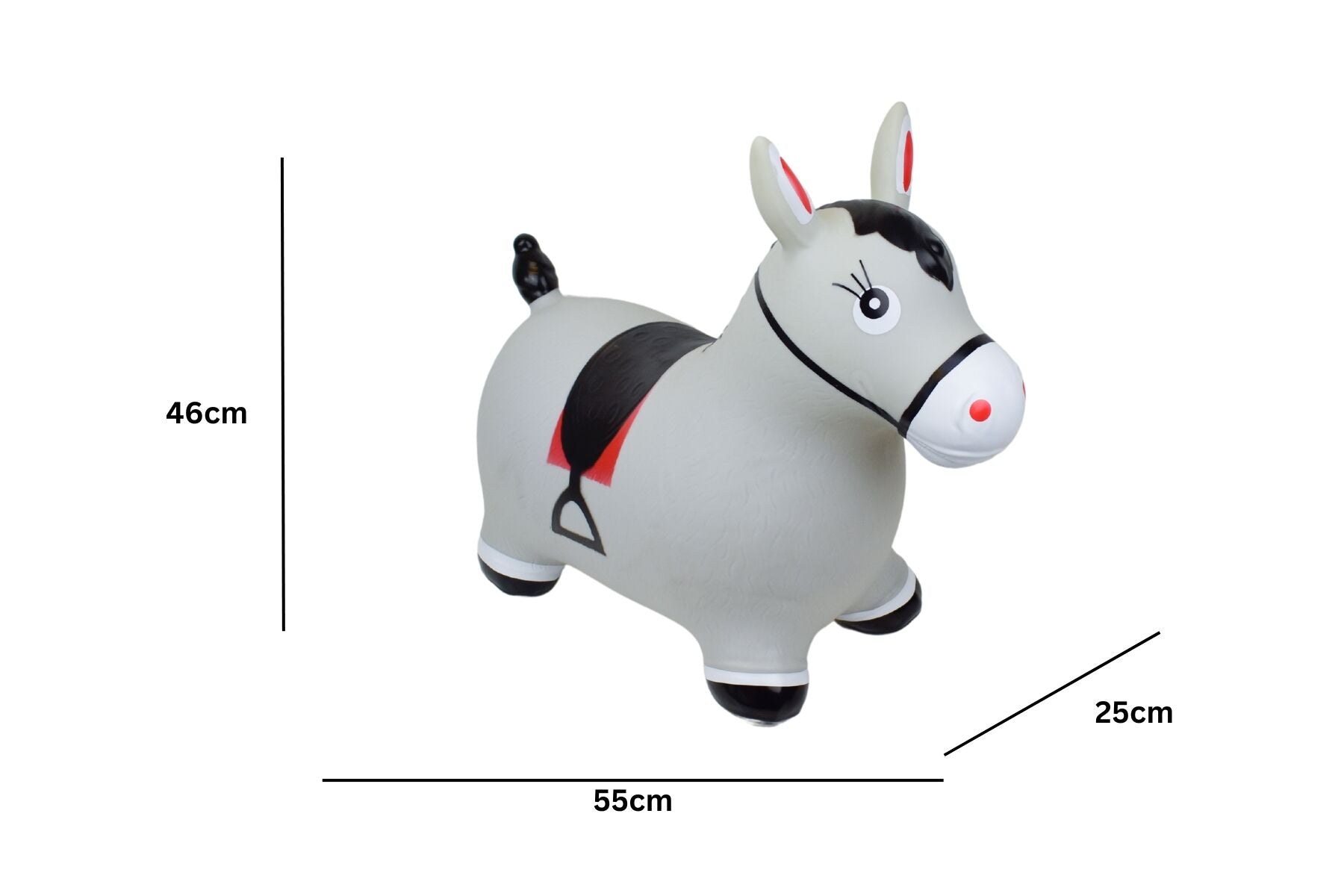 BOUNCY RIDER GRANITE THE HORSE - Bamboo Sprout
