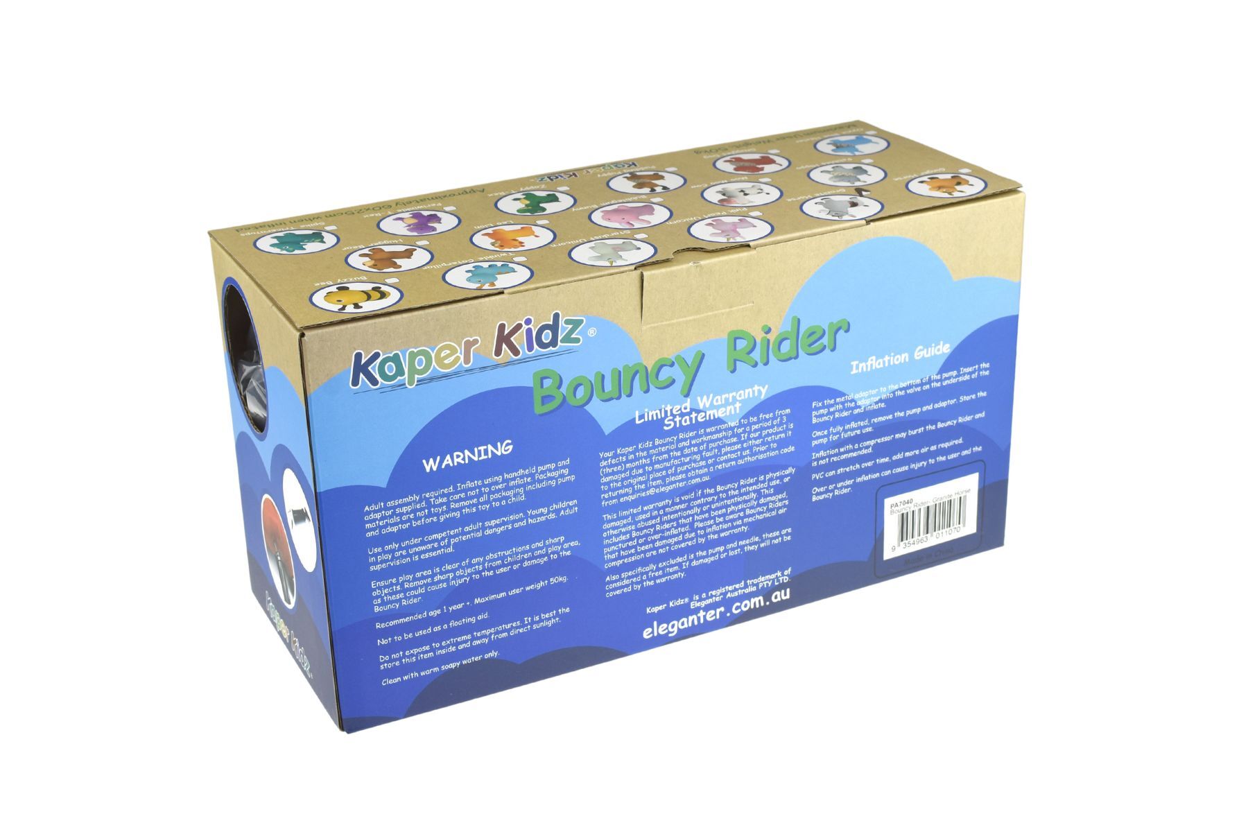 BOUNCY RIDER GRANITE THE HORSE - Bamboo Sprout