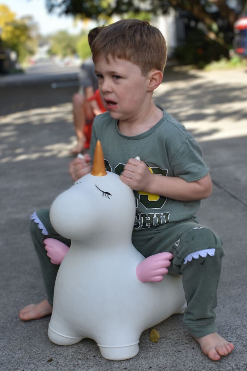 BOUNCY RIDER STARDUST THE UNICORN - Bamboo Sprout