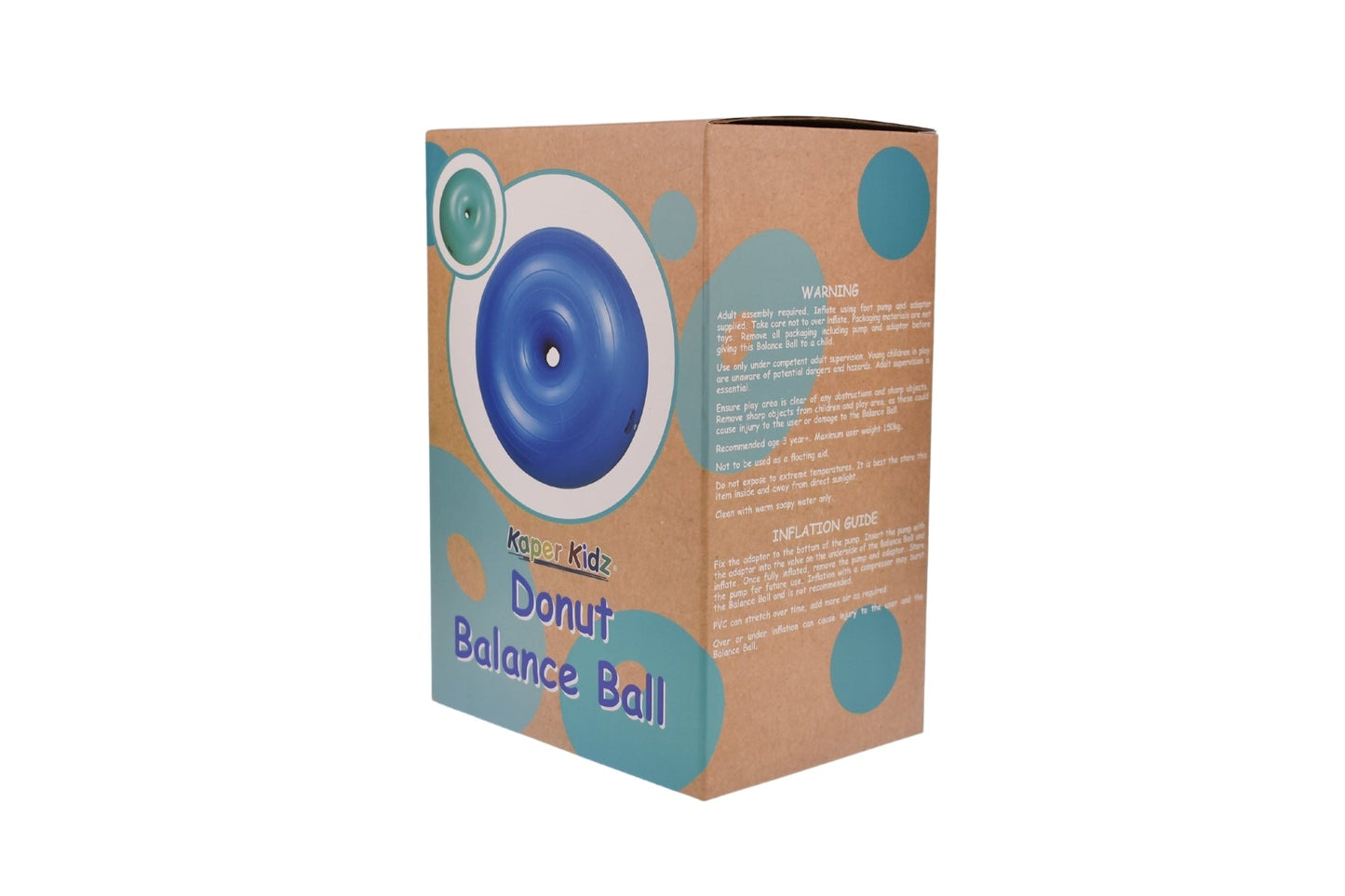 DONUT BALANCE BALL BLUE - Bamboo Sprout