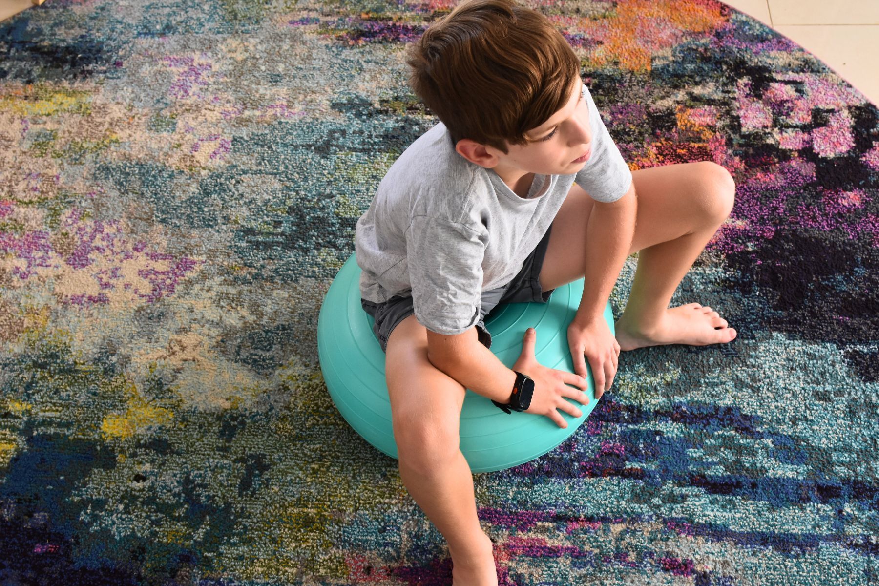 DONUT BALANCE BALL GREEN - Bamboo Sprout