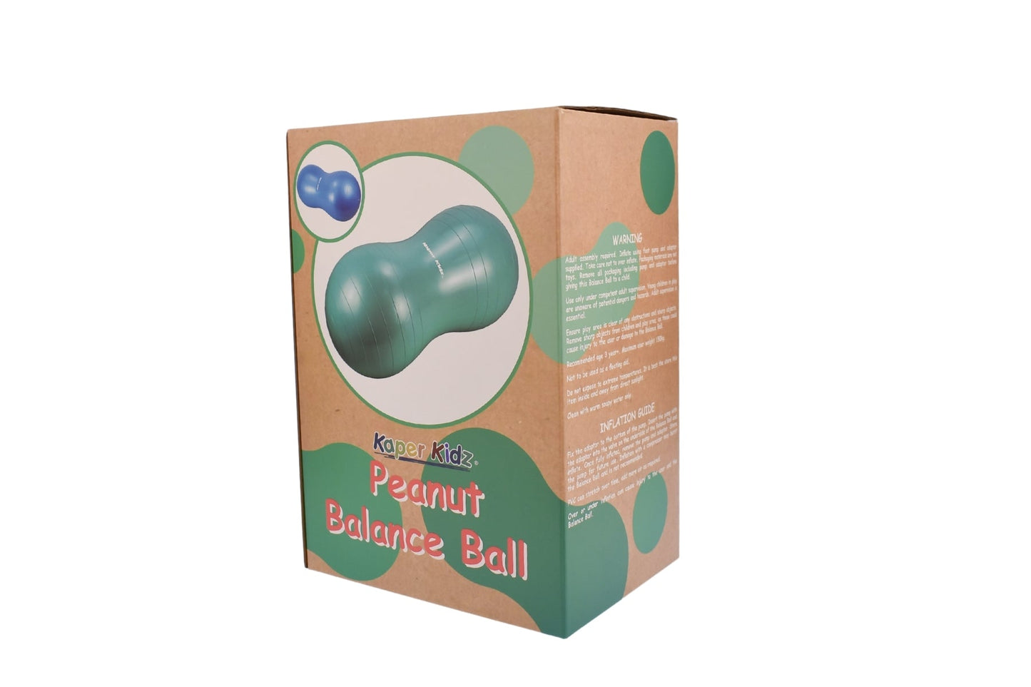 PEANUT BALANCE BALL GREEN - Bamboo Sprout
