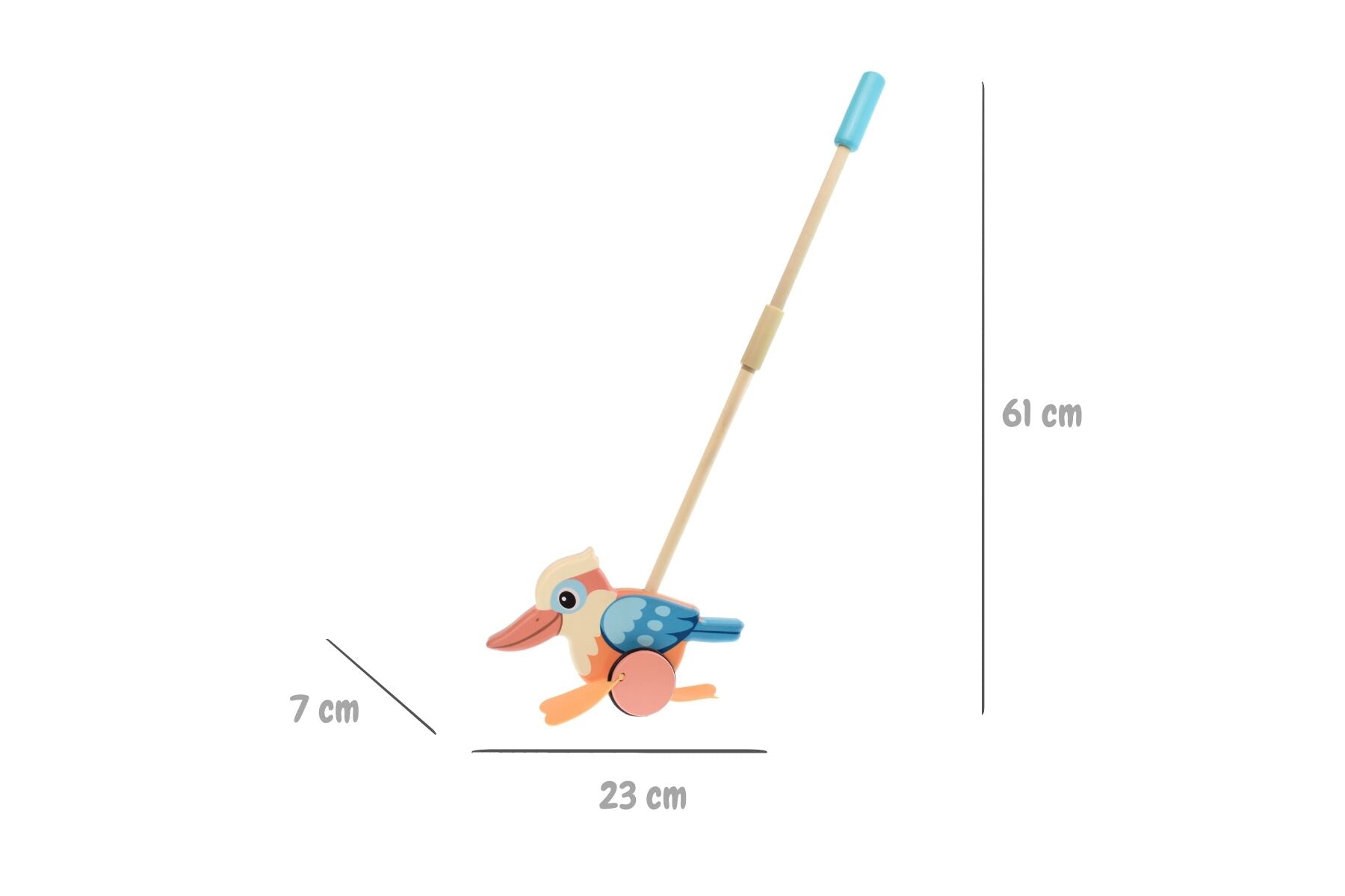 PUSH ALONG KOOKABURRA - Bamboo Sprout