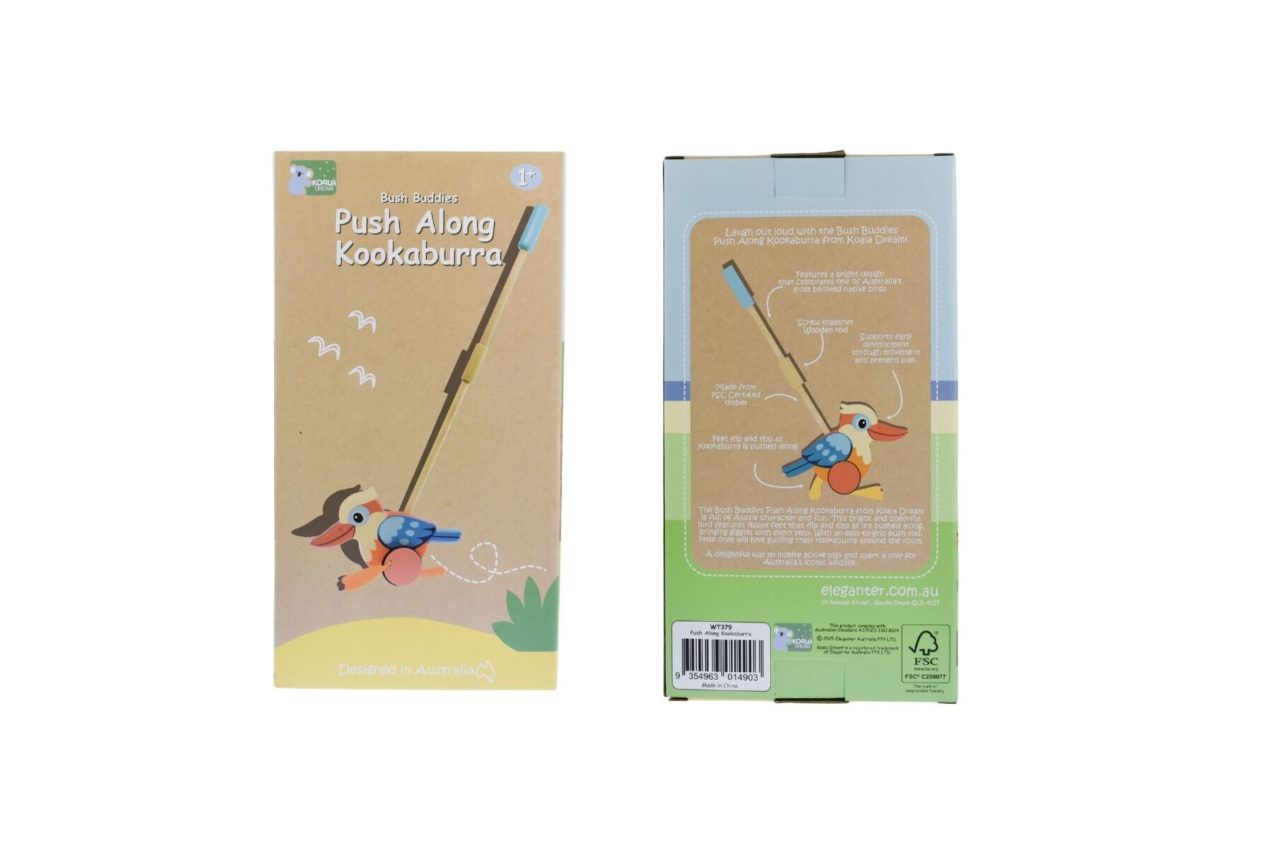 PUSH ALONG KOOKABURRA - Bamboo Sprout