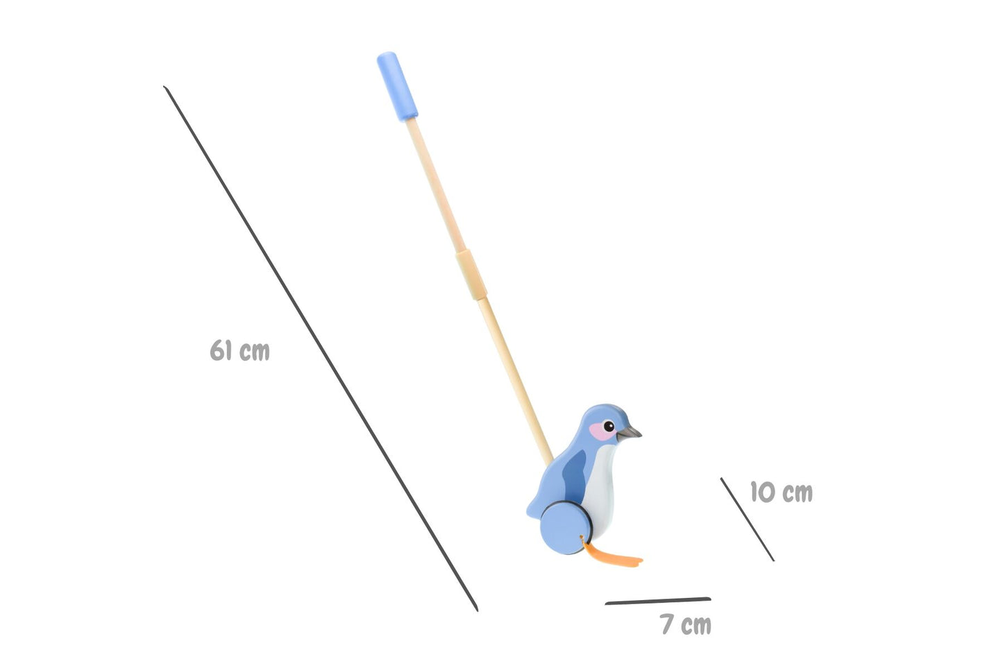 PUSH ALONG LITTLE PENGUIN - Bamboo Sprout