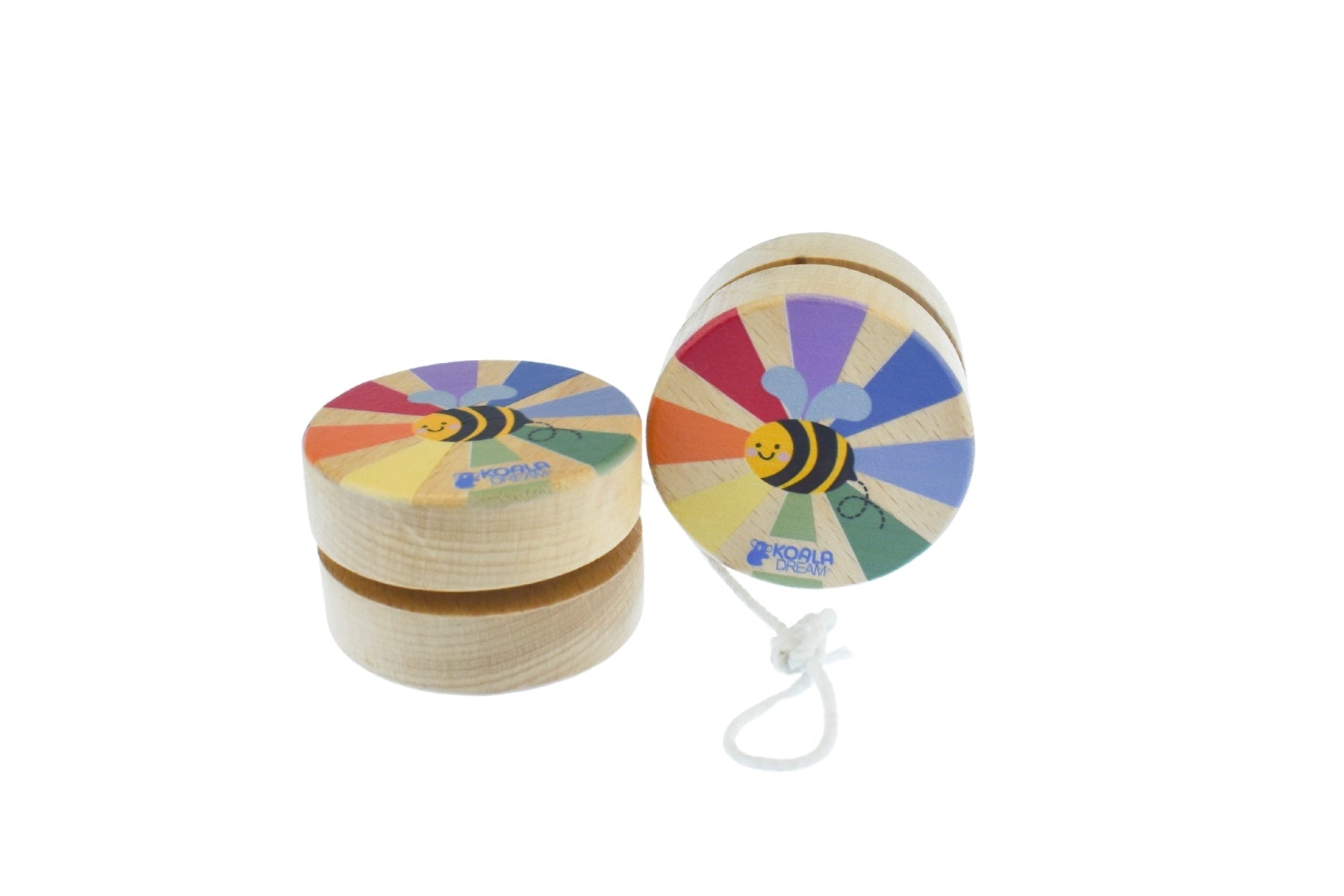 BUZZY DAYS BEE RAINBOW YO - YO 2PC - Bamboo Sprout