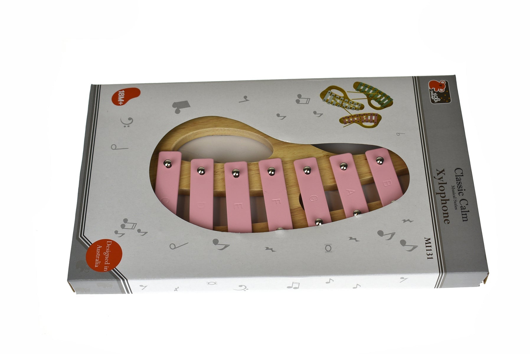 CLASSIC CALM WOODEN XYLOPHONE LILY PINK - Bamboo Sprout