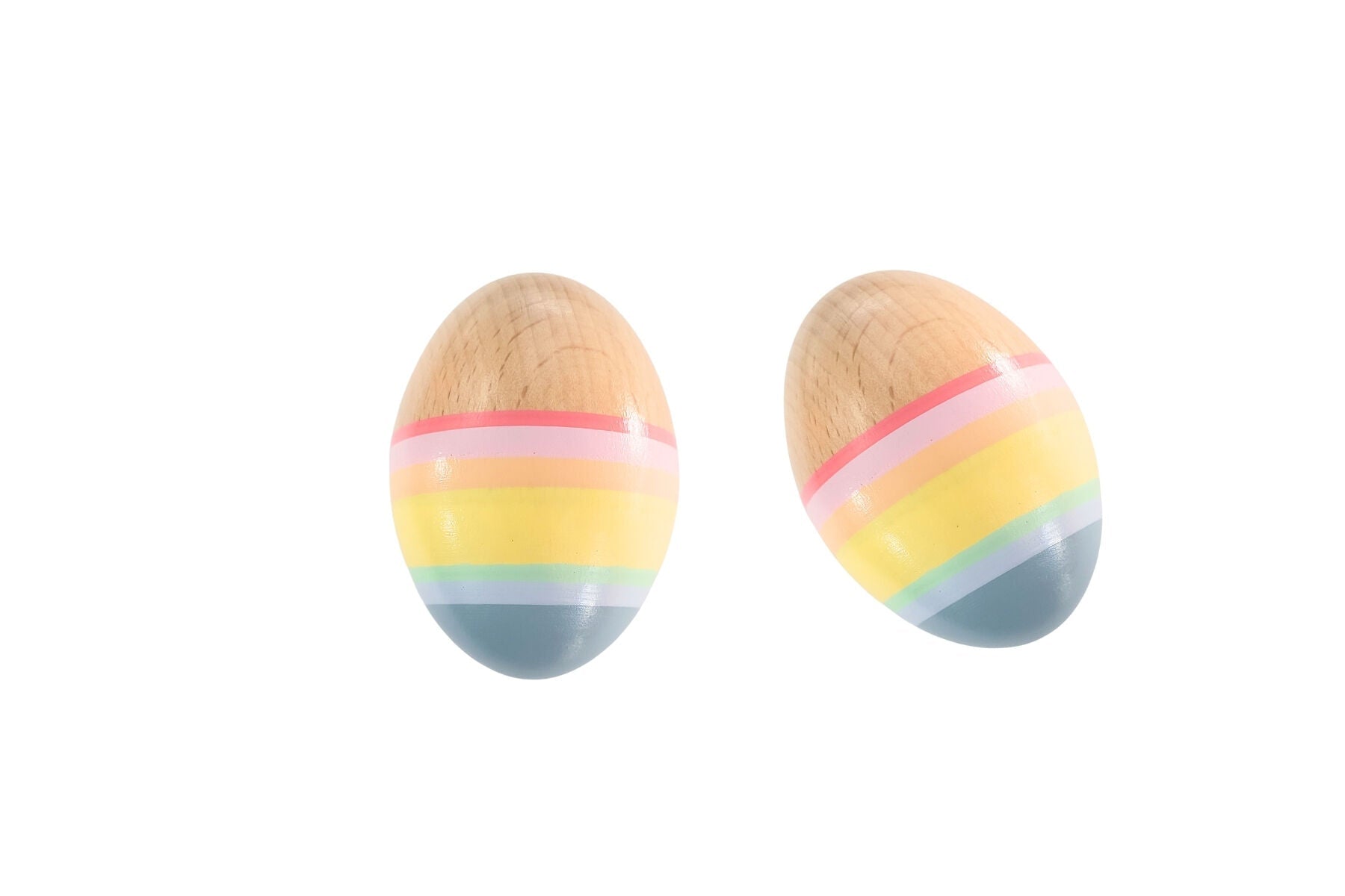 RAINBOW EGG SHAKER SET OF 2 - Bamboo Sprout