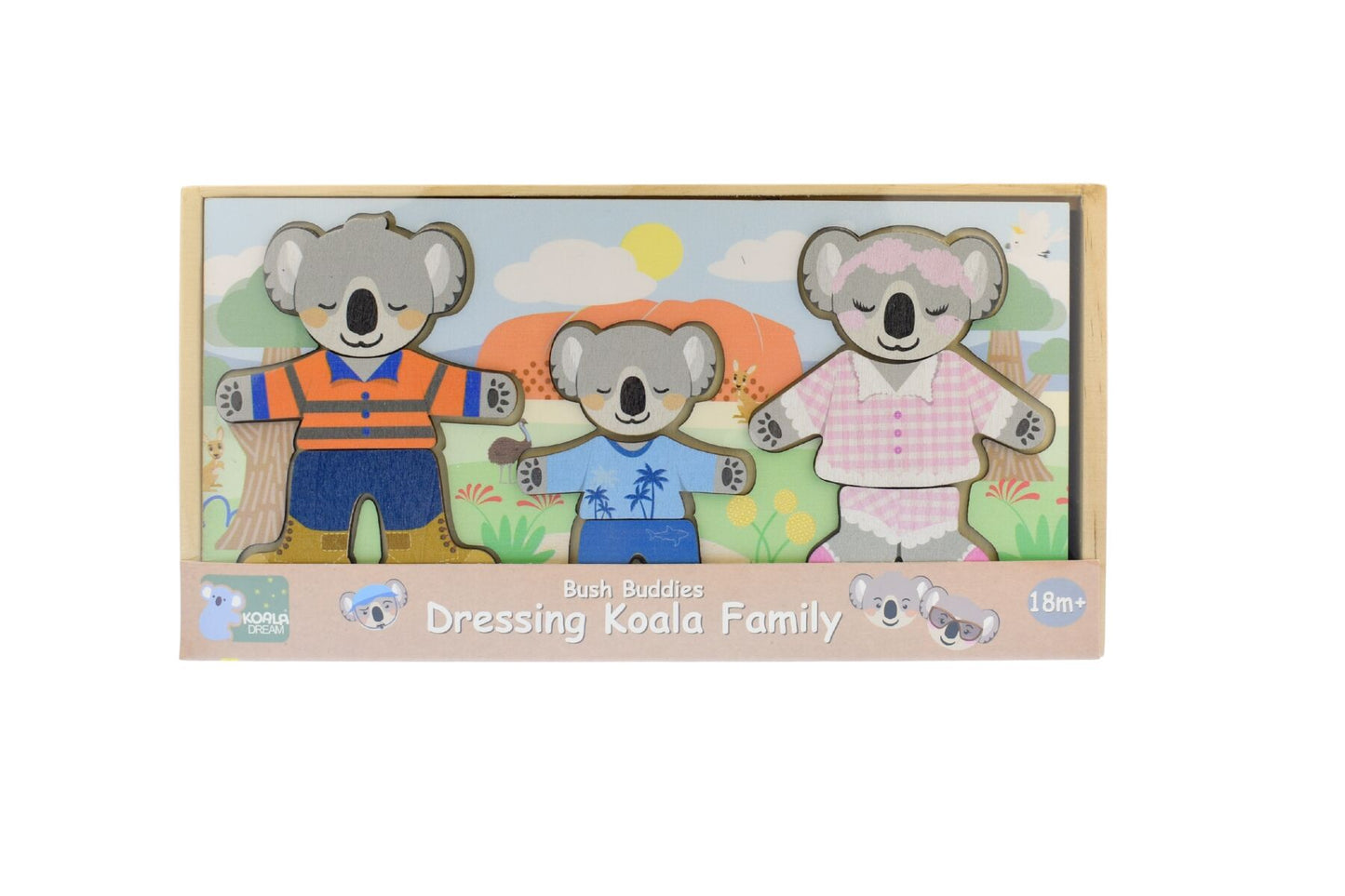 DRESSING KOALA FAMILY WITH EXPRESSION - Bamboo Sprout