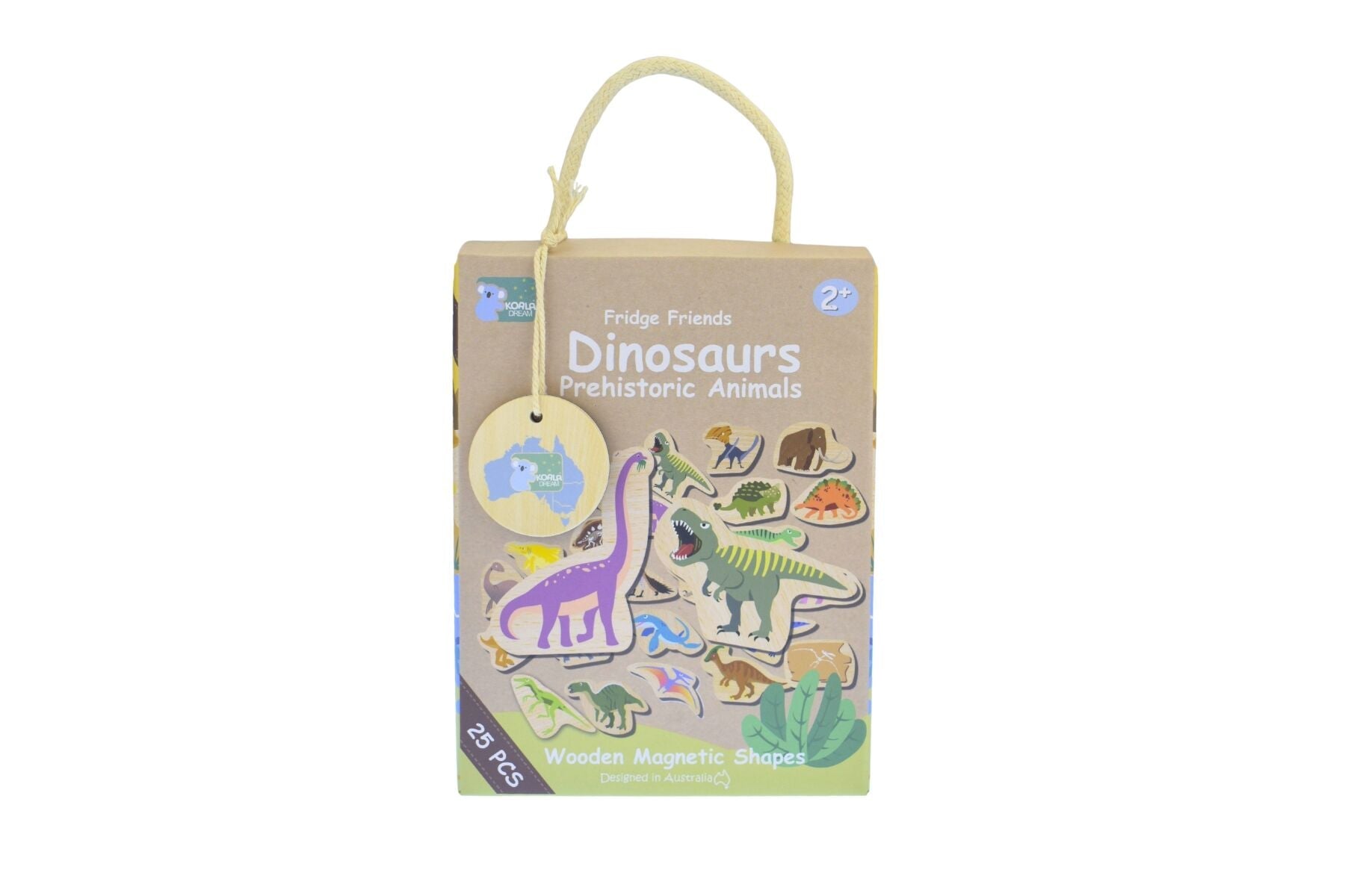 FRIDGE FRIENDS DINOSAURS & PREHISTORIC ANIMALS 25PC - Bamboo Sprout