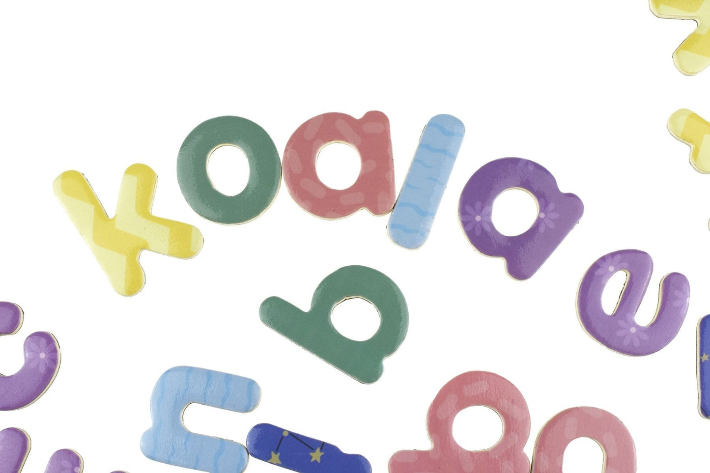 FRIDGE FRIENDS MAGNETIC ALPHABET LOWERCASE 40PCS - Bamboo Sprout