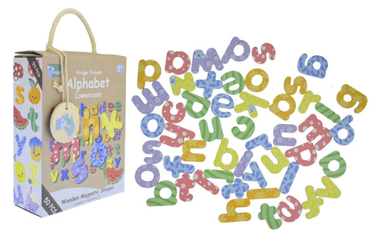 FRIDGE FRIENDS MAGNETIC ALPHABET LOWERCASE 50PCS - Bamboo Sprout