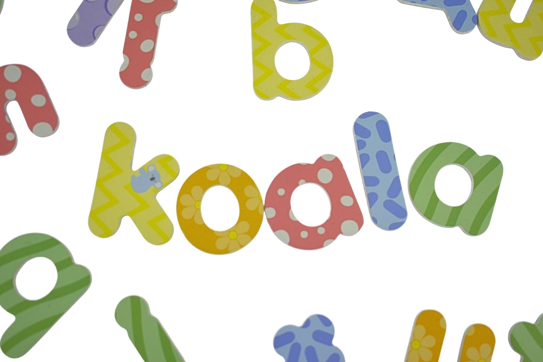 FRIDGE FRIENDS MAGNETIC ALPHABET LOWERCASE 50PCS - Bamboo Sprout