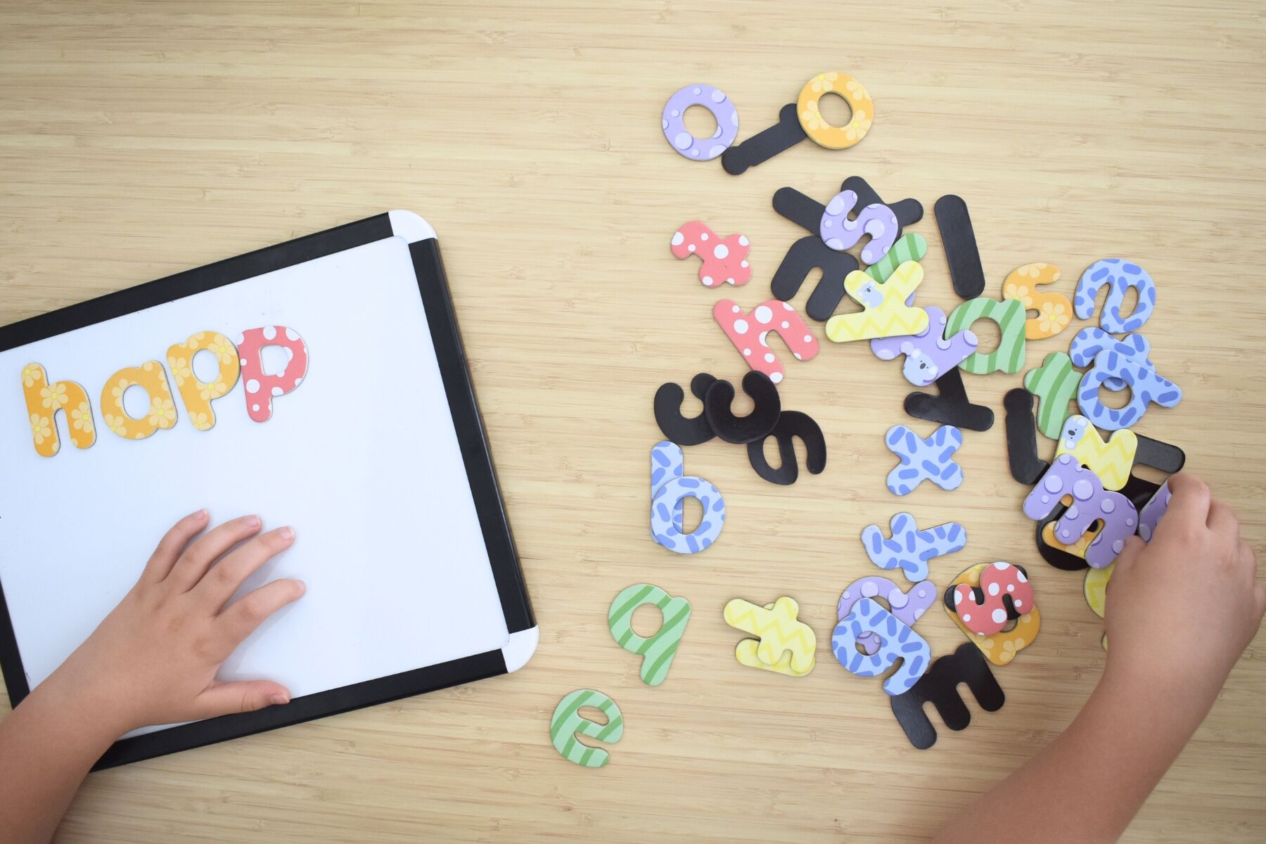 FRIDGE FRIENDS MAGNETIC ALPHABET LOWERCASE 50PCS - Bamboo Sprout