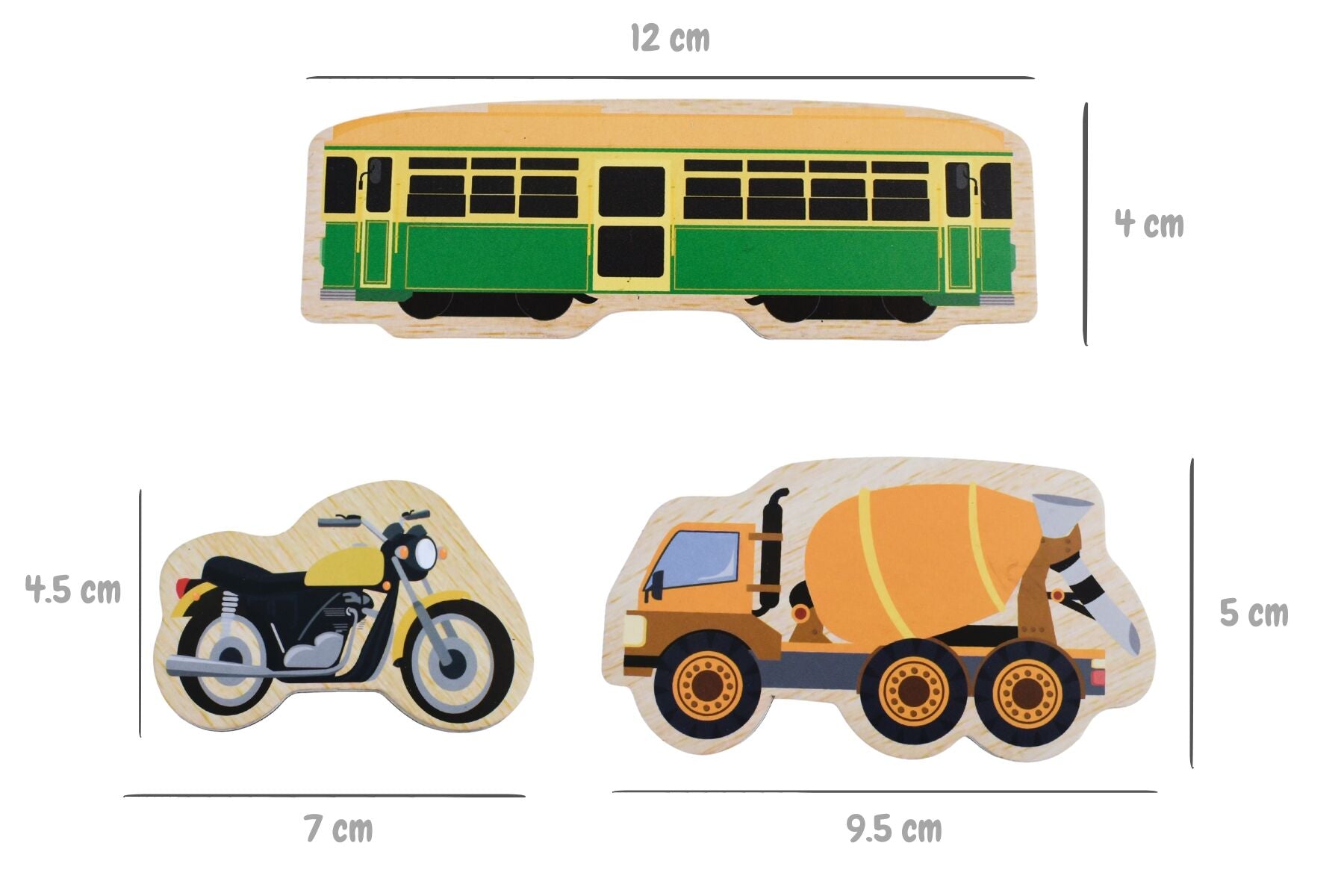 FRIDGE FRIENDS MAGNETIC AUSSIE VEHICLES 25PCS - Bamboo Sprout