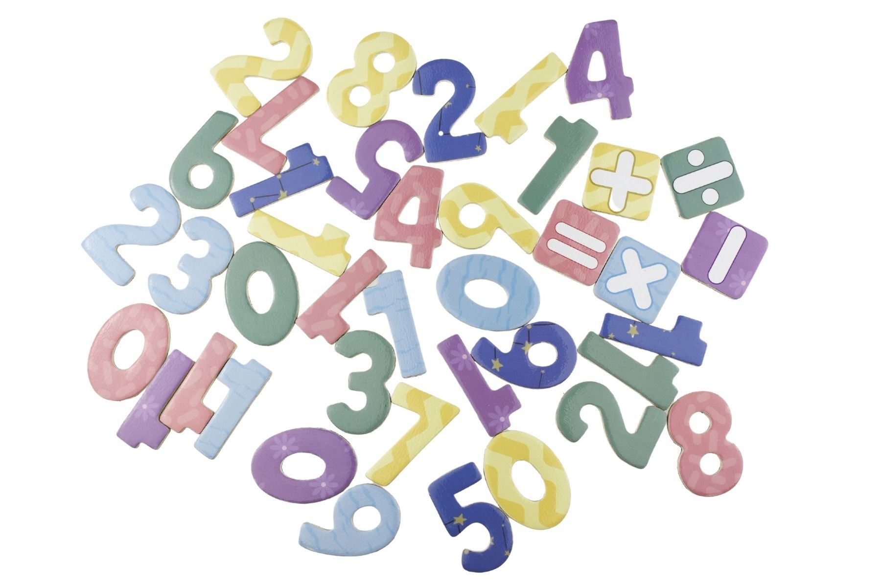 FRIDGE FRIENDS MAGNETIC NUMBERS 40PCS - Bamboo Sprout