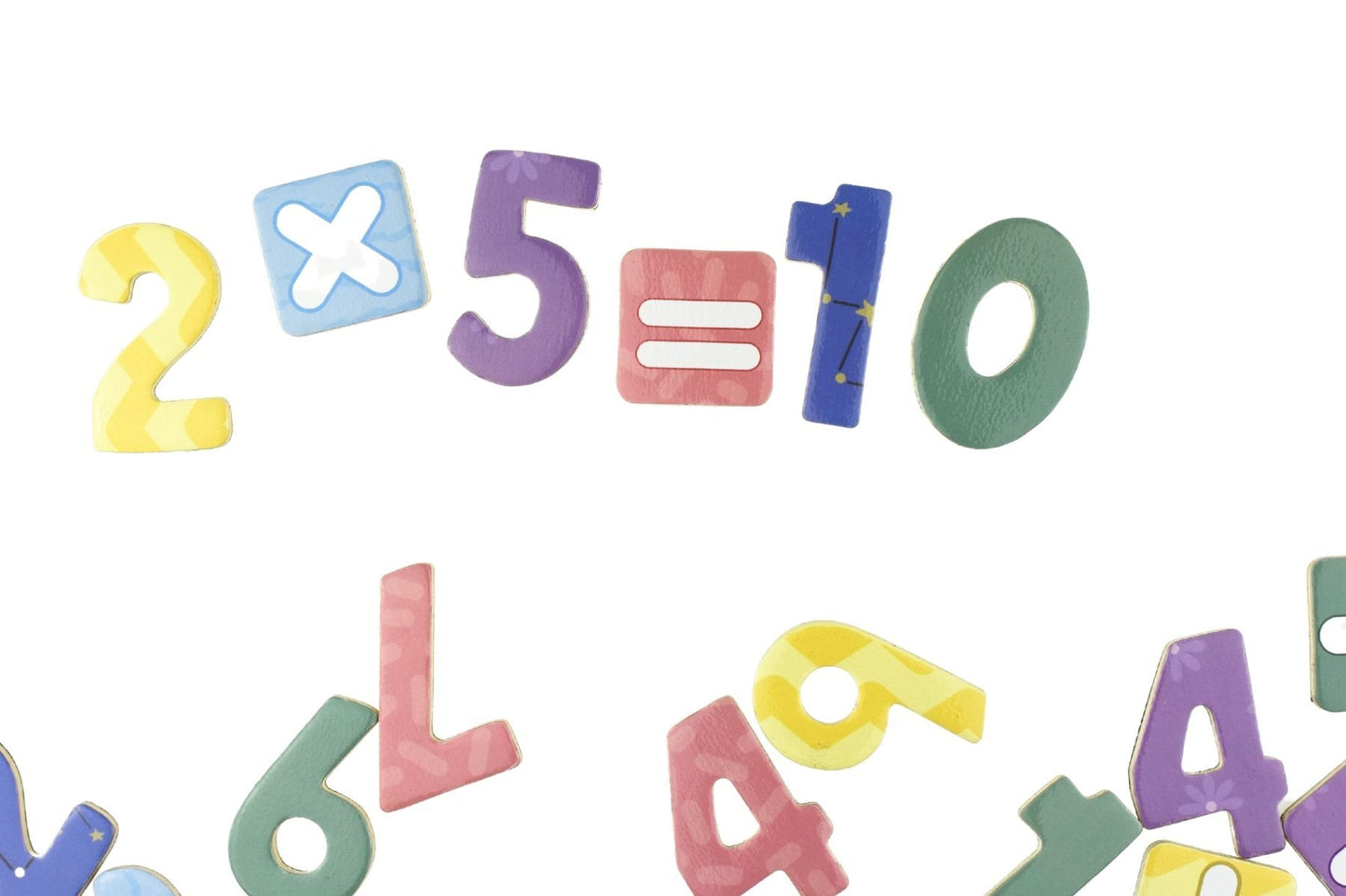 FRIDGE FRIENDS MAGNETIC NUMBERS 40PCS - Bamboo Sprout