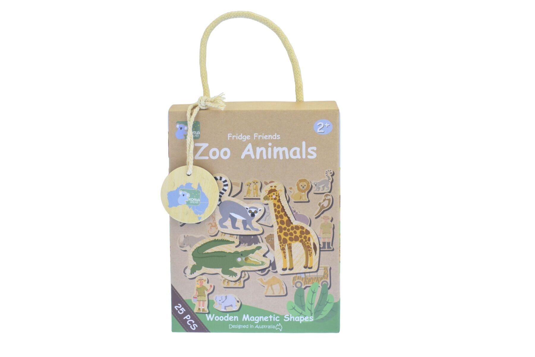 FRIDGE FRIENDS ZOO ANIMALS 25PC - Bamboo Sprout