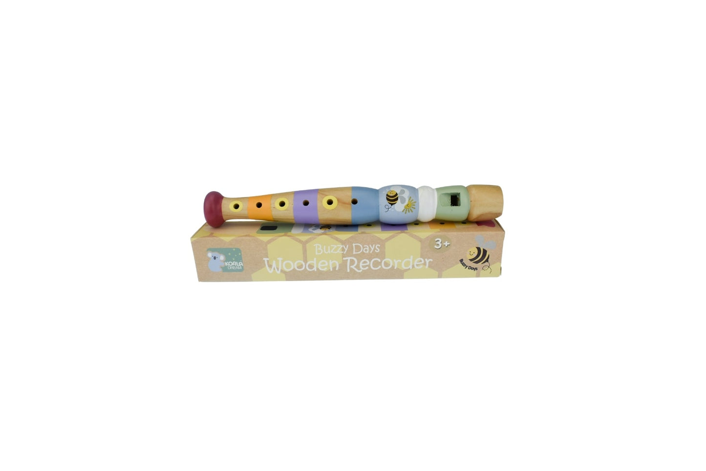 BUZZY DAYS BEE RAINBOW RECORDER - Bamboo Sprout
