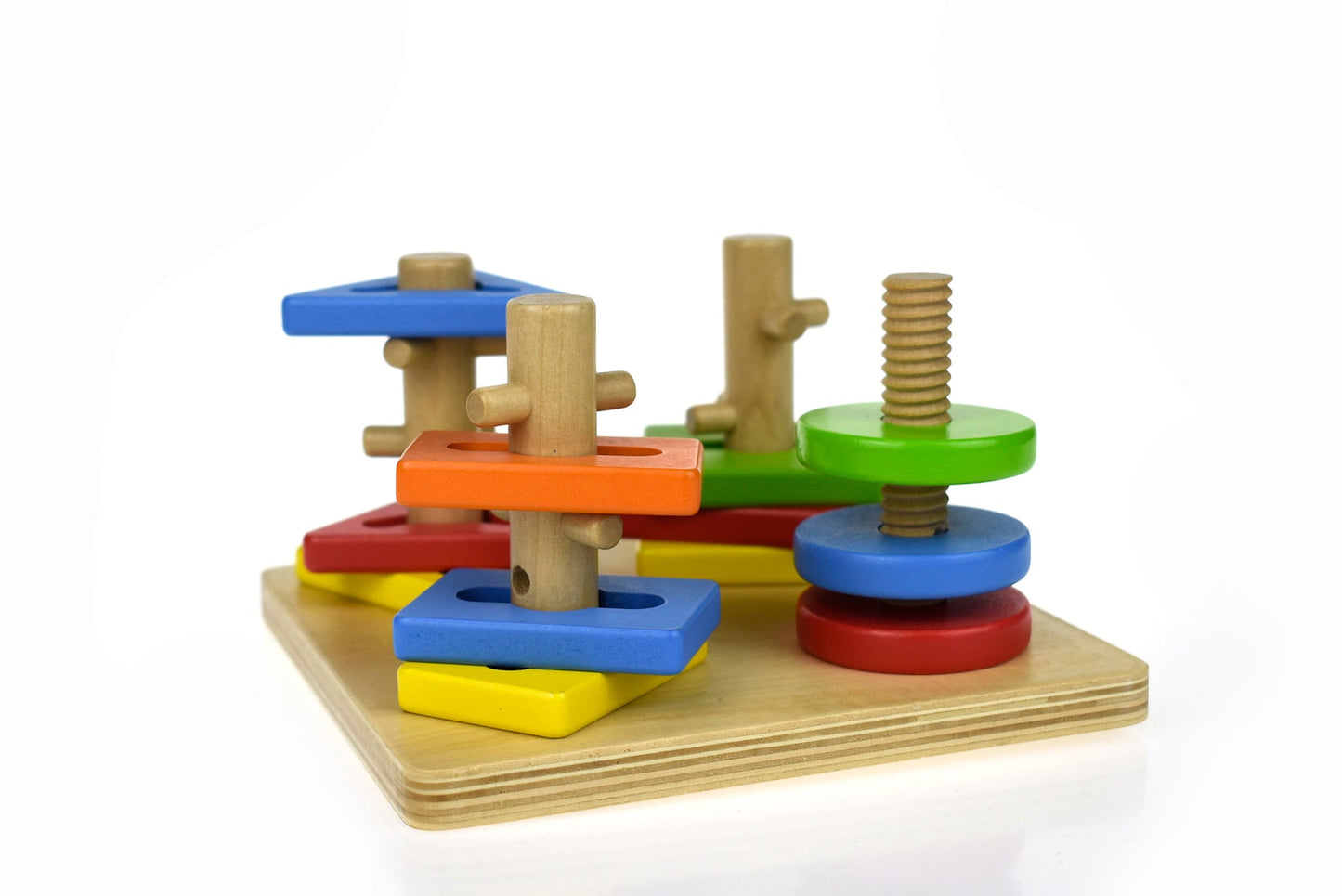 WOODEN ROTATING SHAPE SORTER - Bamboo Sprout