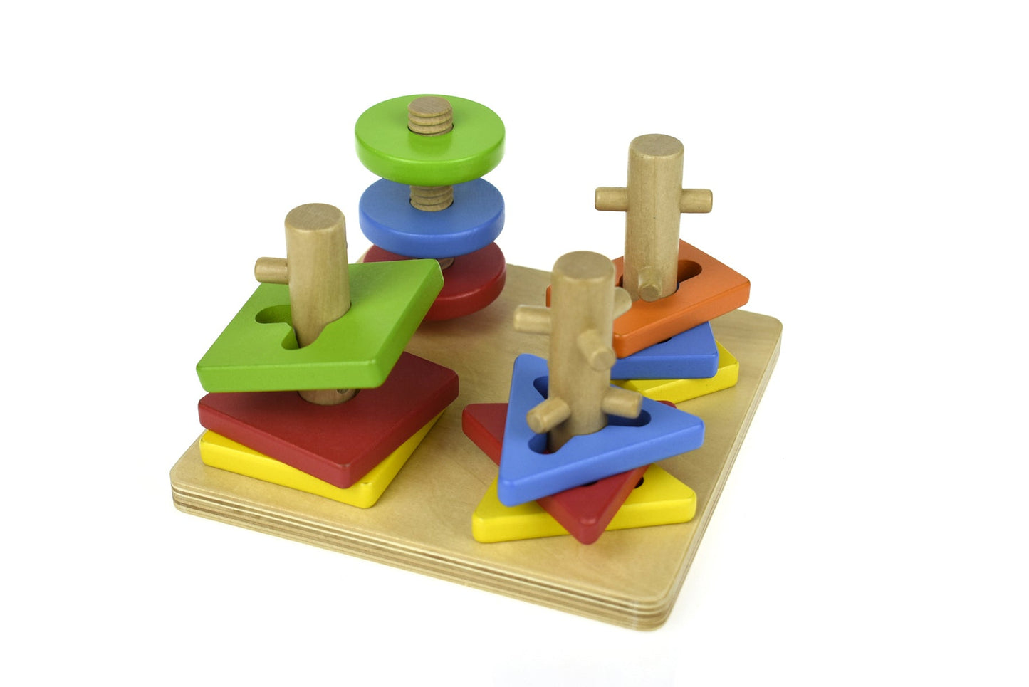 WOODEN ROTATING SHAPE SORTER - Bamboo Sprout