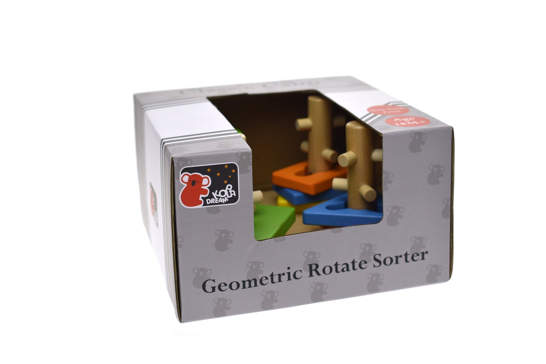 WOODEN ROTATING SHAPE SORTER - Bamboo Sprout