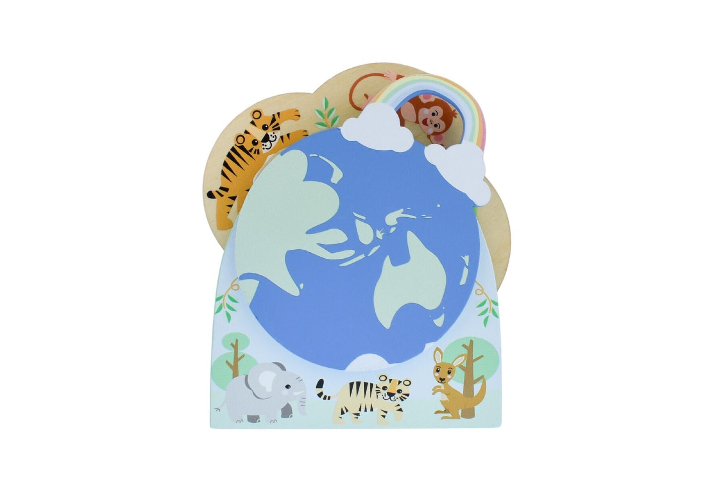 WILD BUDDIES SPIN ALONG MUSIC BOX - Bamboo Sprout