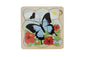 Ulysses Butterfly Life Cycle Layer Puzzle by Koala Dream, featuring colorful layers illustrating the butterfly's development stages.