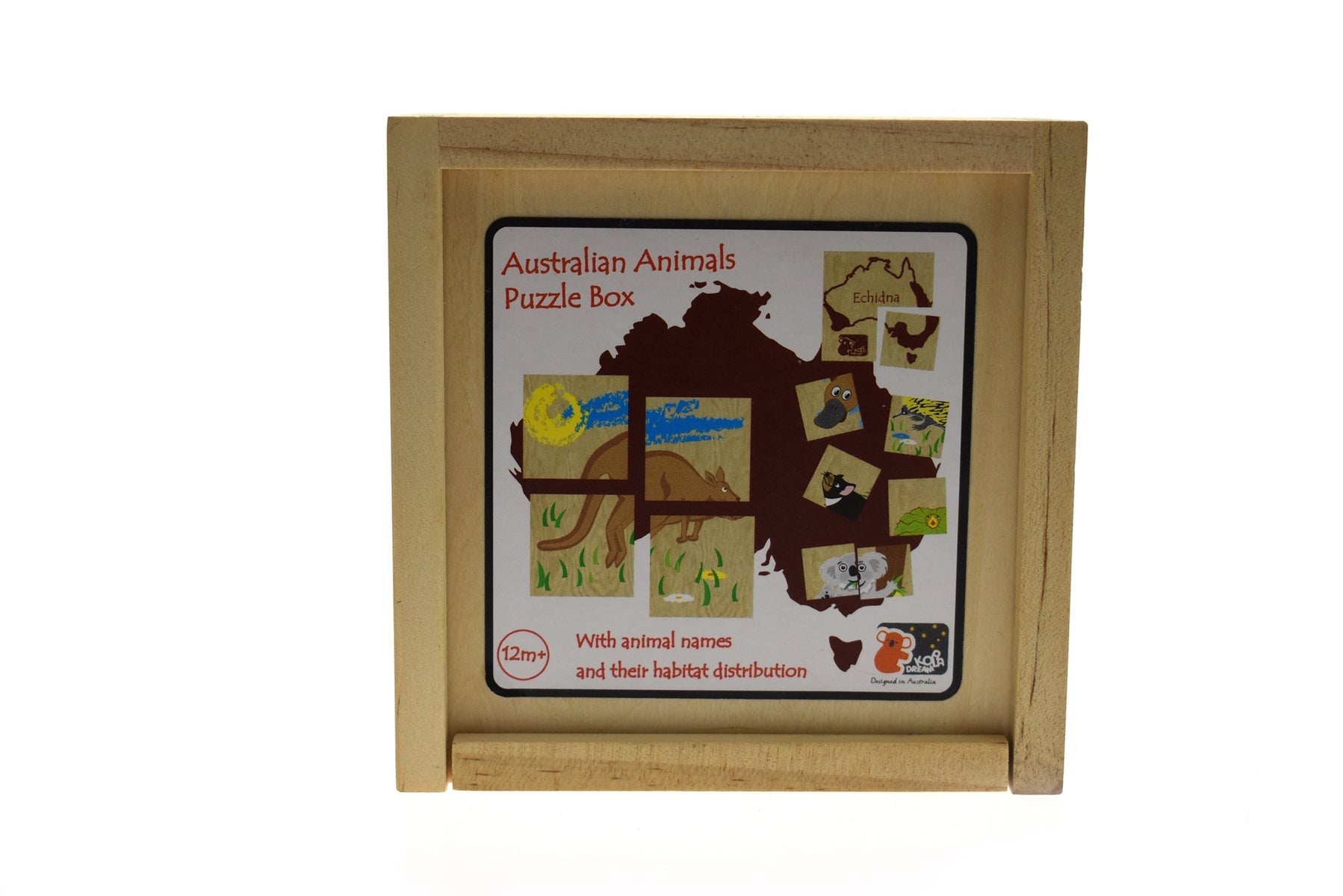 AUSTRALIAN ANIMAL PUZZLE BOX 24PCS - Bamboo Sprout