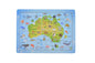 24PC JIGSAW PUZZLE AUSTRALIAN MAP AUSSIE ANIMAL AND LANDMARK - Bamboo Sprout