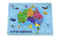 2 IN 1 AUSTRALIAN MAP JIGSAW PUZZLE 24PCS - Bamboo Sprout