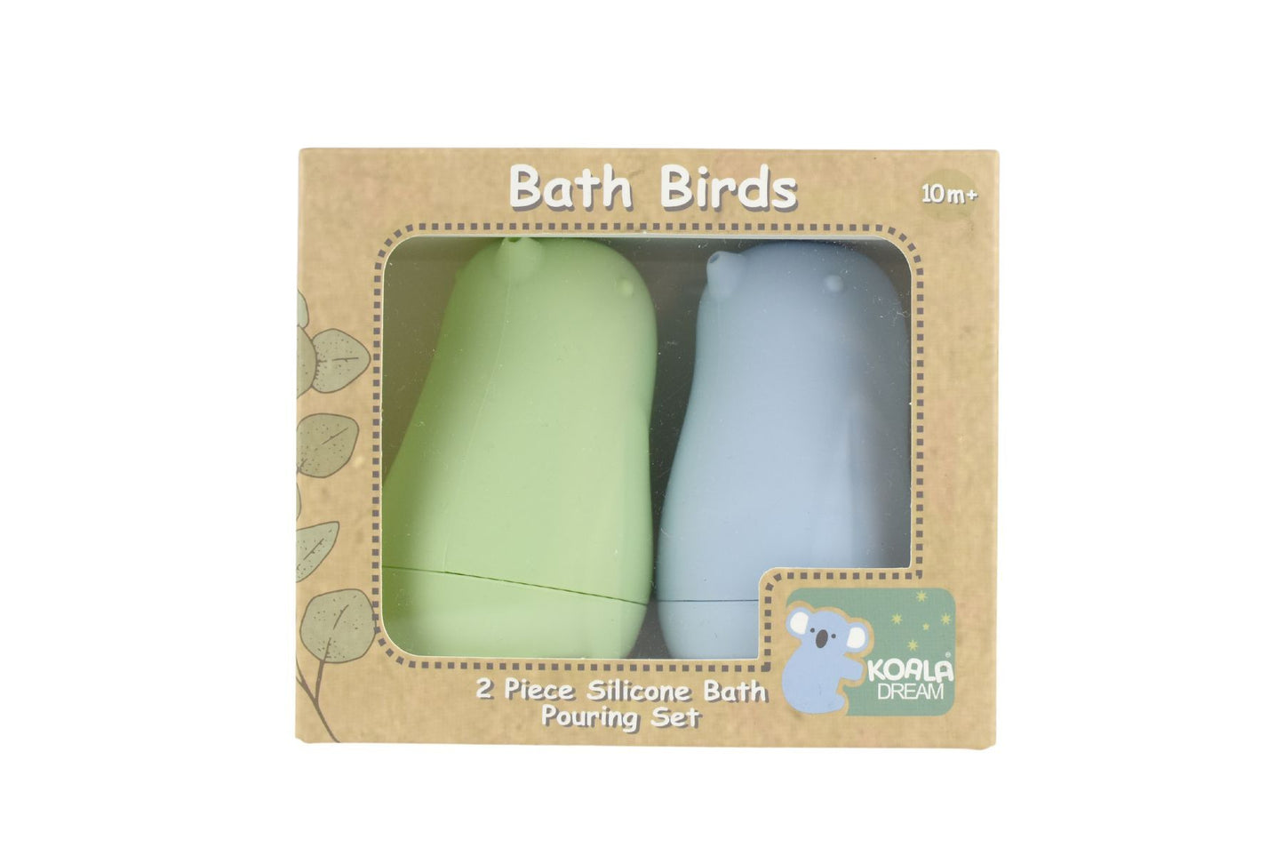 BATH BIRDS 2PC SILICONE POURING SET - GREEN - Bamboo Sprout