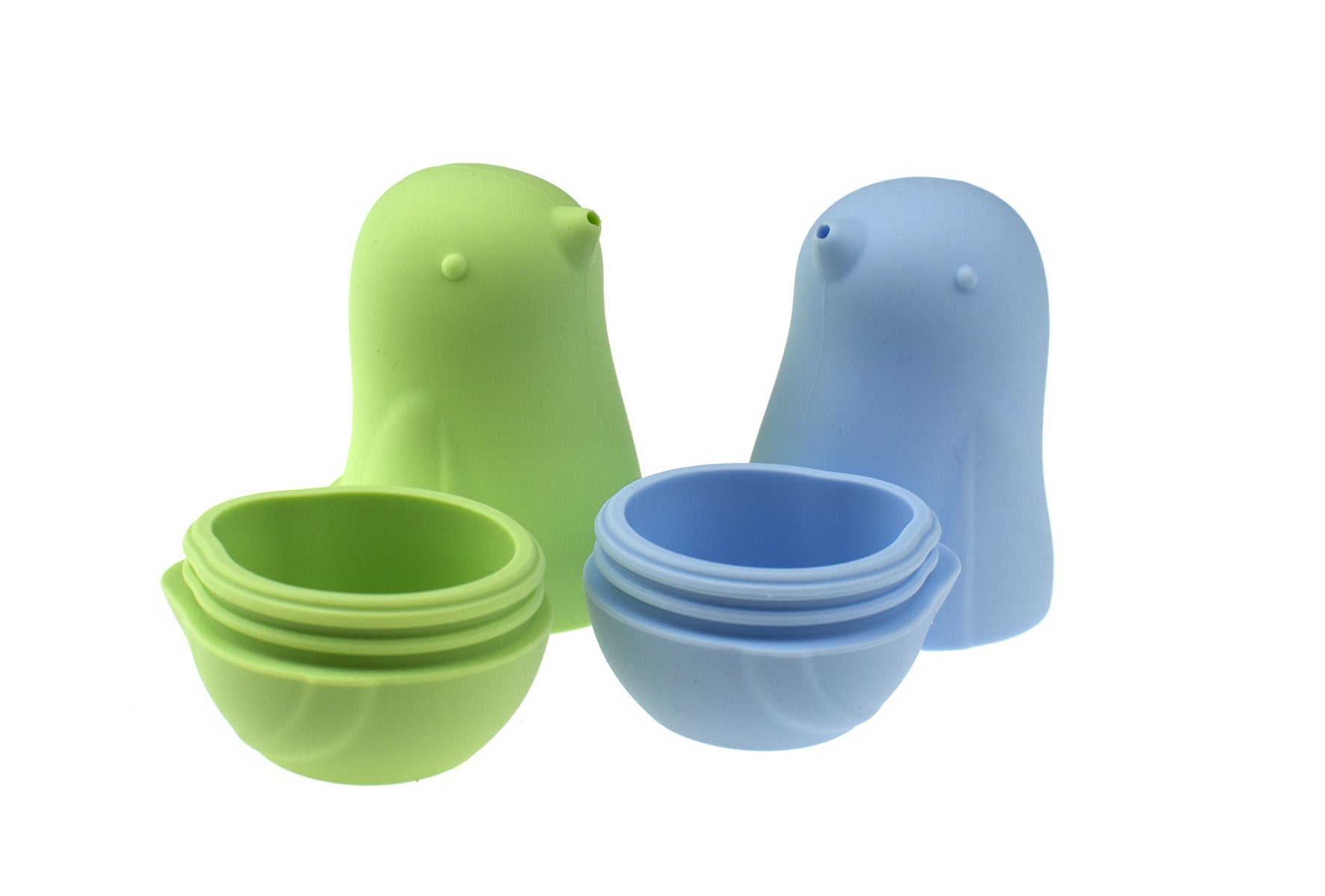 BATH BIRDS 2PC SILICONE POURING SET - GREEN - Bamboo Sprout