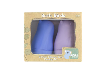 BATH BIRDS 2PC SILICONE POURING SET - PURPLE - Bamboo Sprout