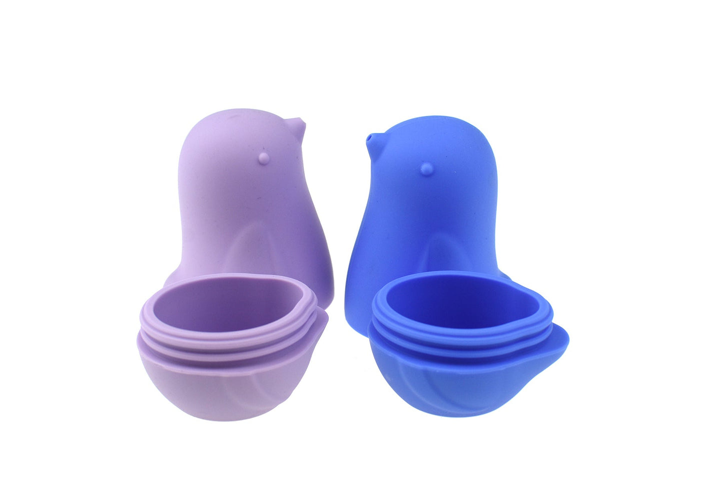 BATH BIRDS 2PC SILICONE POURING SET - PURPLE - Bamboo Sprout