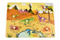 2 IN 1 DINOSAUR PEG PUZZLE - Bamboo Sprout