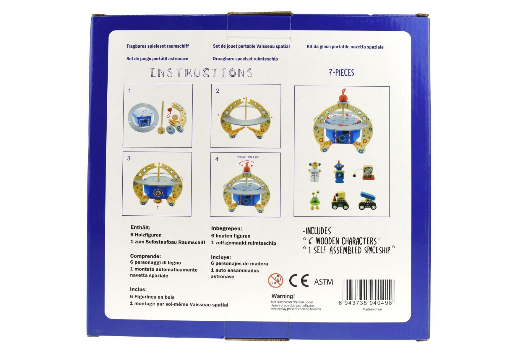 FLYING SAUCER PLAYSET - Bamboo Sprout