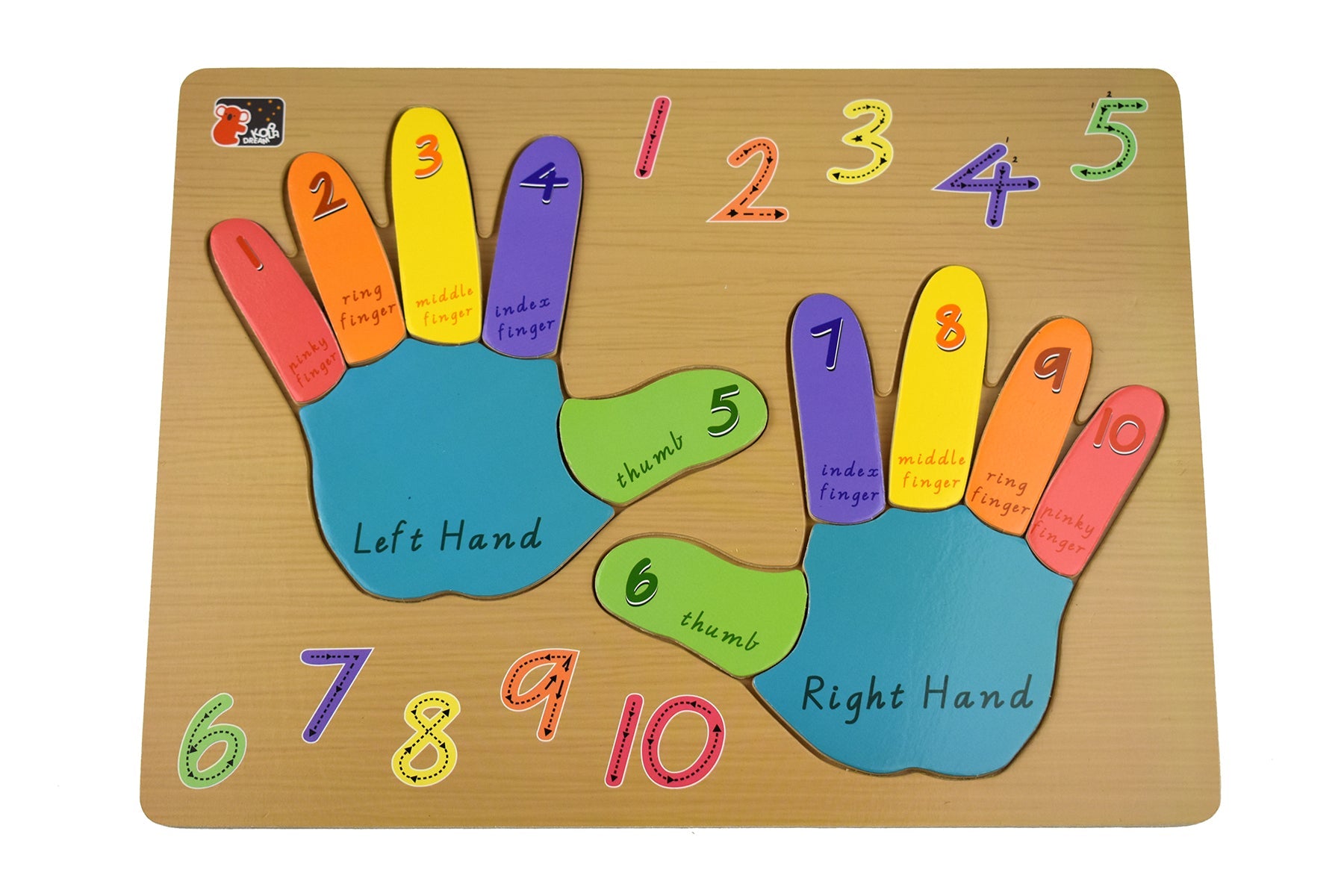 LEFT & RIGHT HAND PUZZLE - Bamboo Sprout