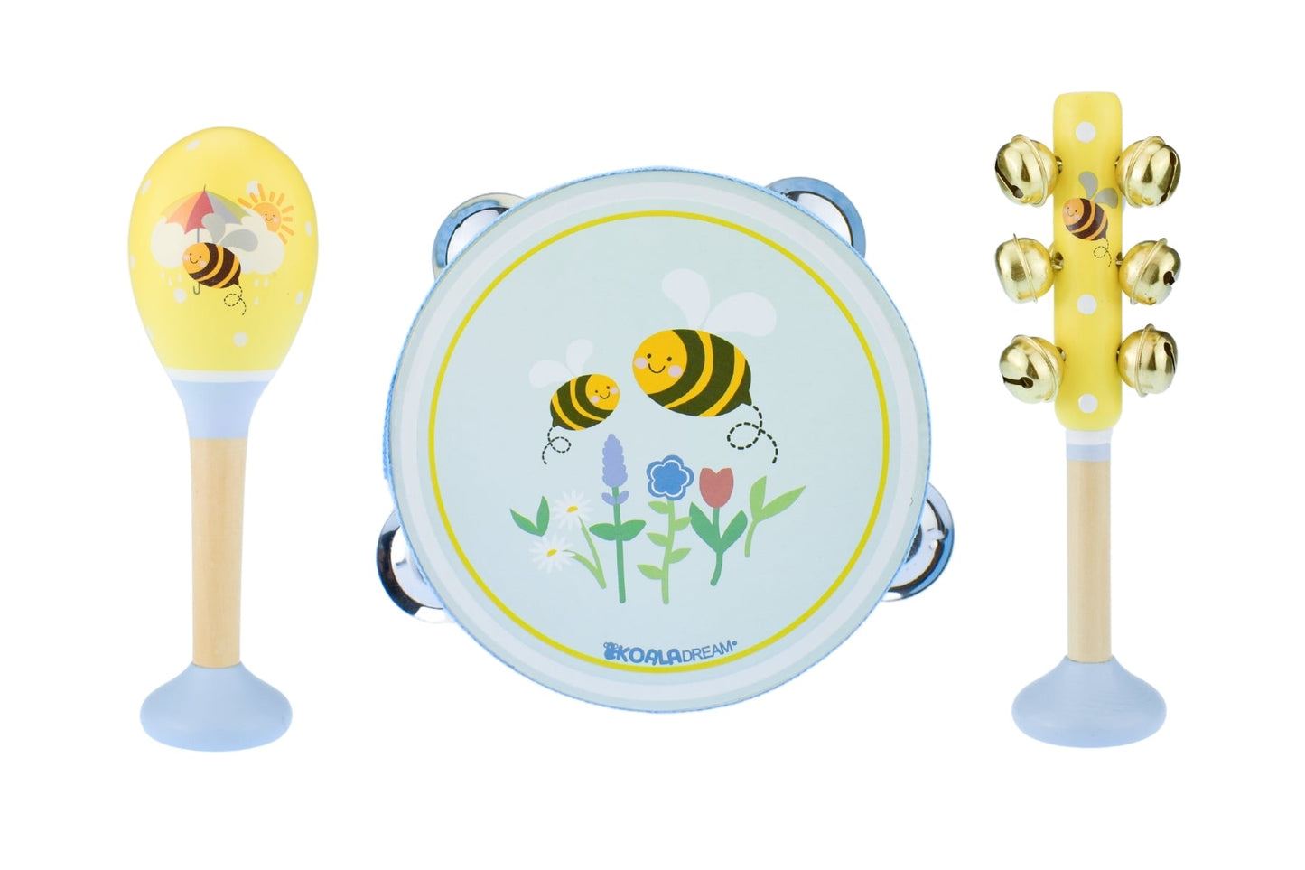 BUZZY DAYS BEE 3PCS MUSICAL SET - Bamboo Sprout