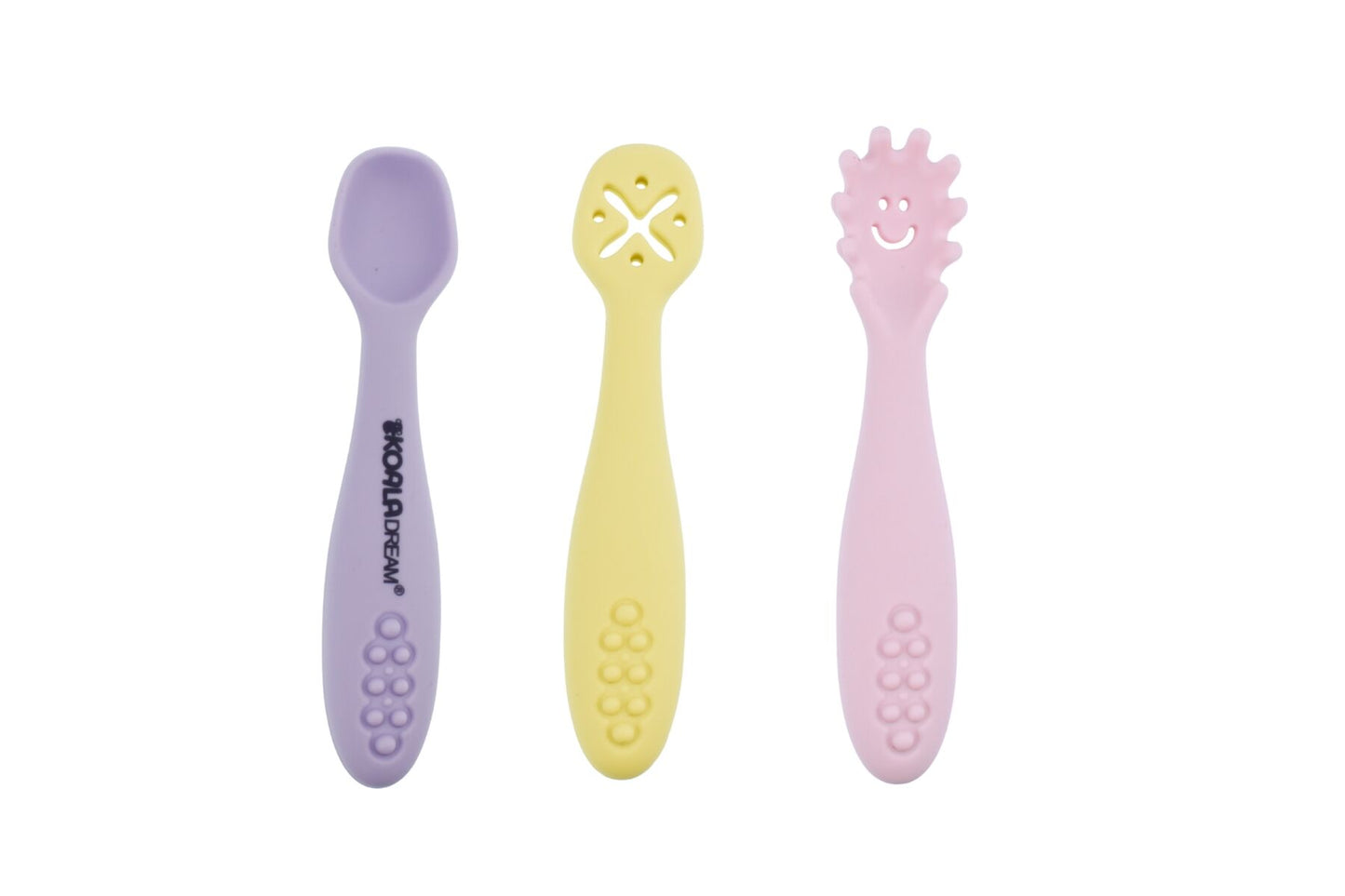 SENSORY SILICONE LICKING SPOONS - MULTICOLOUR - Bamboo Sprout