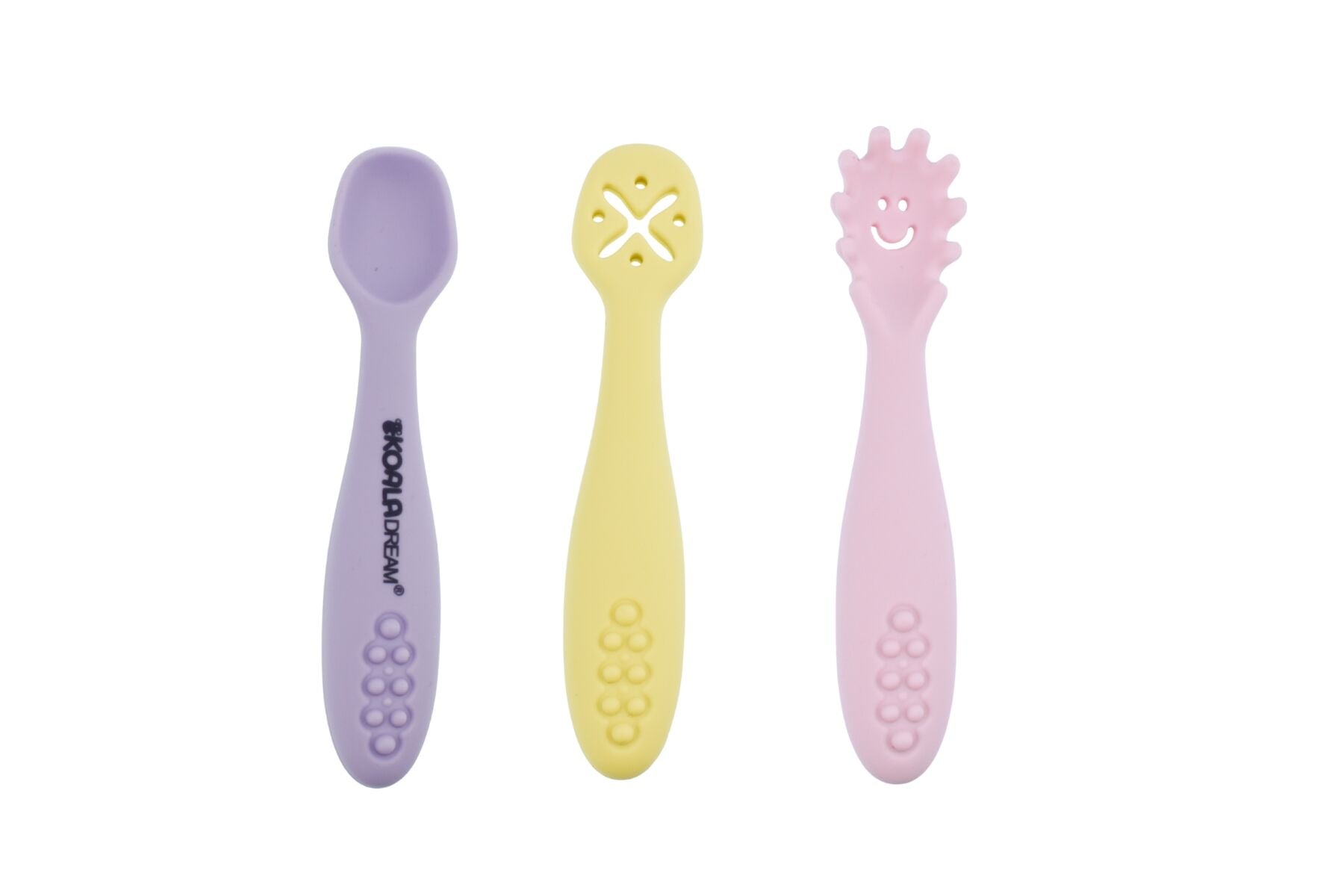 SENSORY SILICONE LICKING SPOONS - MULTICOLOUR - Bamboo Sprout