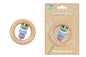 SILICONE AND WOODEN TEETHER RING GREEN - Bamboo Sprout