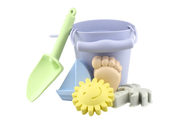 6PC SILICONE BEACH SET PASTEL GELATO - Bamboo Sprout