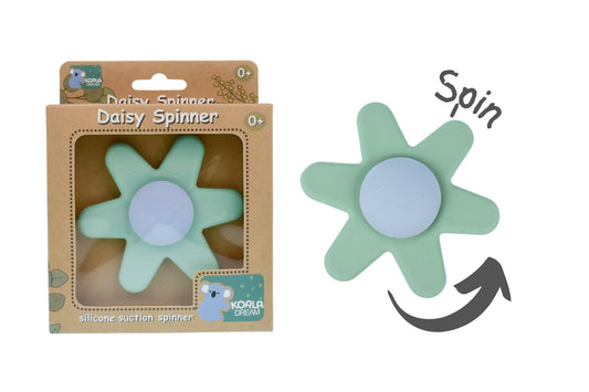 SILICONE DAISY SPINNER GREEN - Bamboo Sprout