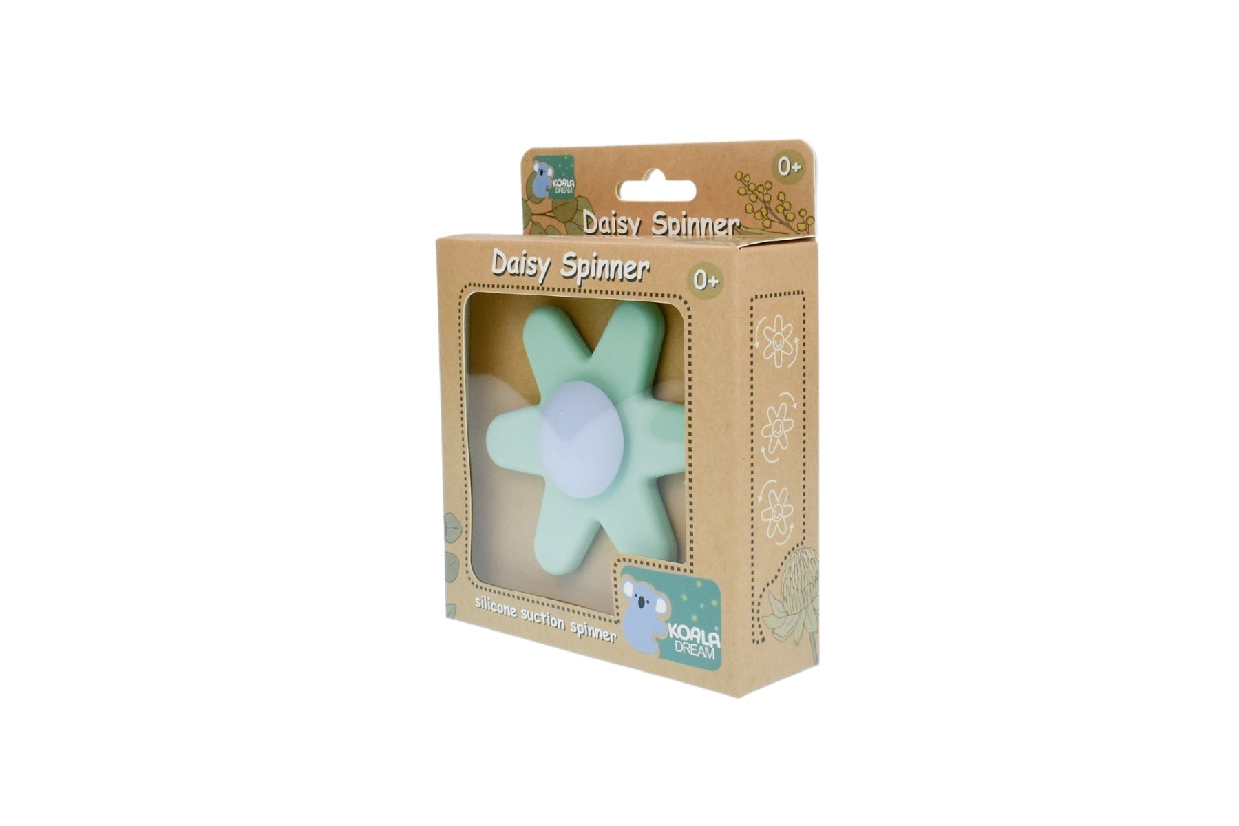 SILICONE DAISY SPINNER GREEN - Bamboo Sprout